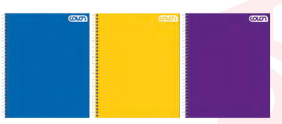 CUAD. UNIV. LISO 7MM 100HJ COLON BASIC