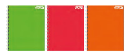 CUAD. UNIV. LISO 7MM 100HJ COLON BASIC