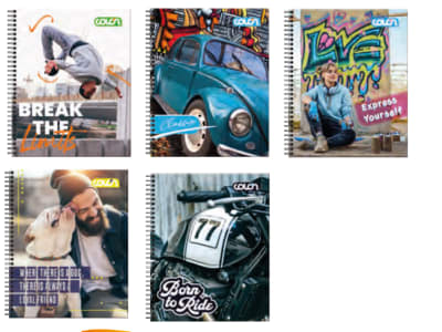 CUADERNO UNIV. COLON  LITO MAT-7MM   100 HJ (SURTIDO)