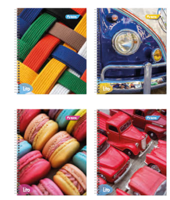 CUAD.UNIV.TORRE CLASICO LITO  7MM 100HJ (SURTIDO)