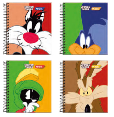 CUAD.BOOK LOONEY TUNES 7M 150H TORRE
