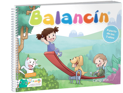 Libro Balancín: Actividades para Play group Caligrafix