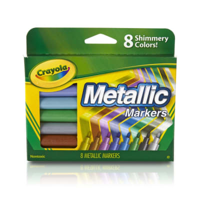MARCADORES METALICOS 8 UNIDADES CRAYOLA