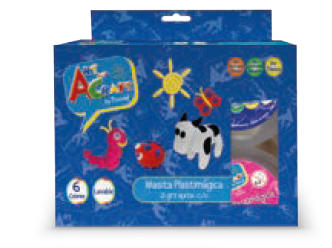 MASA PLASTIMAGICA 6 COL 21 GR