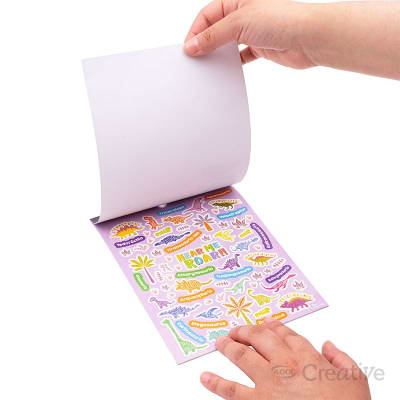 Block Sticker Dinosaurio (016) CREATIVE