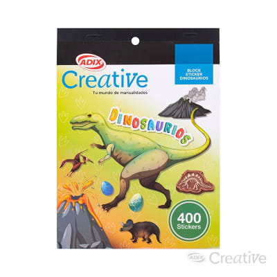 Block Sticker Dinosaurio (016) CREATIVE