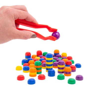 Ficha Clasificación Apilable 2cm 120u+Pinza (053) DACTIC