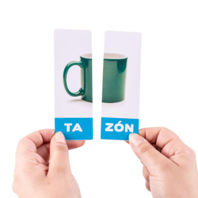 Lámina Bisílaba y Trisílaba 4x12cm (089) DACTIC