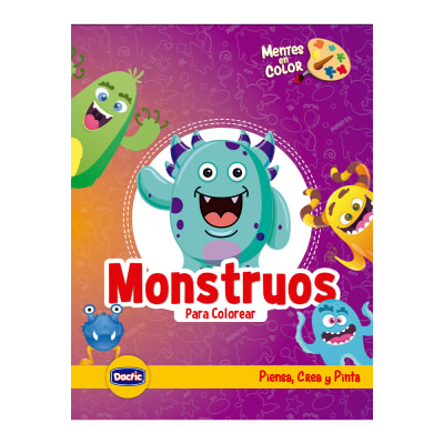 Libro Monstruos para Colorear (022) DACTIC