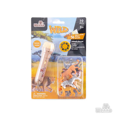 Linterna Proyección Animal Salvaje 8 imágenes (1004) WENNO