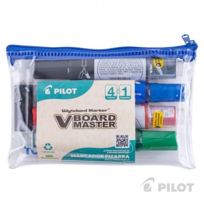 Set Marcador Pizarra V BOARD MASTER 4u PILOT