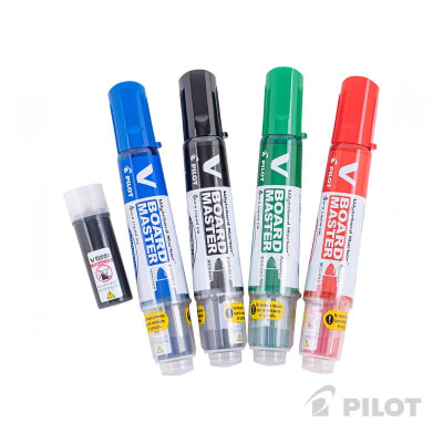 Set Marcador Pizarra V BOARD MASTER 4u PILOT
