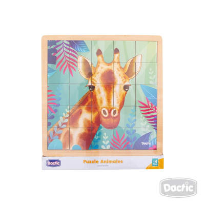 Puzzle Jirafa Madera 25pzs (057) DACTIC