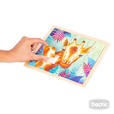 Puzzle Jirafa Madera 25pzs (057) DACTIC