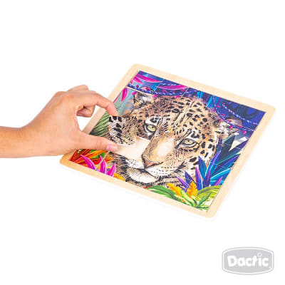 Puzzle Leopardo Madera 25pzs (059) DACTIC