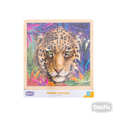 Puzzle Leopardo Madera 25pzs (059) DACTIC