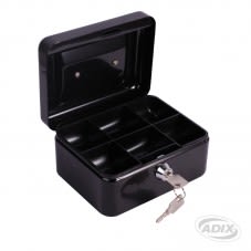 Caja Seguridad 15x12x8cm Negro (001) ADIX