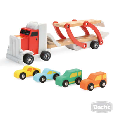 Camión Transportador Madera 5pzs (007) DACTIC