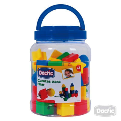 Cuenta para Hilar Plástico 50u (036) DACTIC