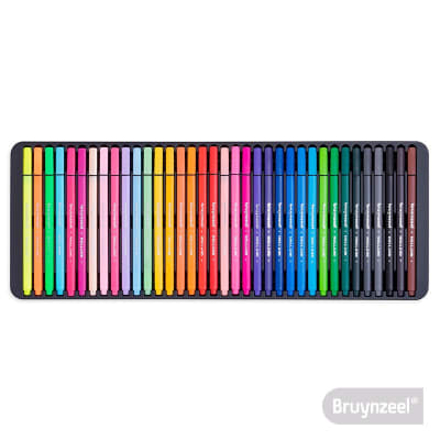 Fineliners 36 Colores BRUYNZEEL Fineliners 36 Colores BRUYNZEEL