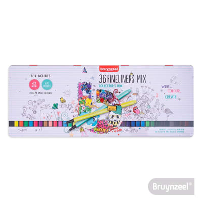 Fineliners 36 Colores BRUYNZEEL