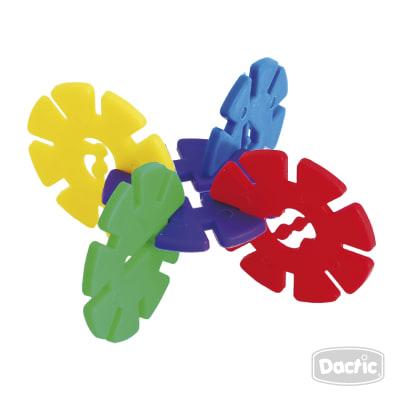 Conectable Tipo Flor c/Número 500u (022) DACTIC