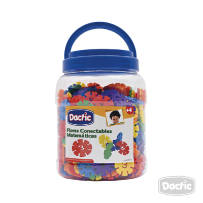 Conectable Tipo Flor c/Número 500u (022) DACTIC