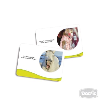 Lámina Dicho y Refrán 17x12cm (059) DACTIC