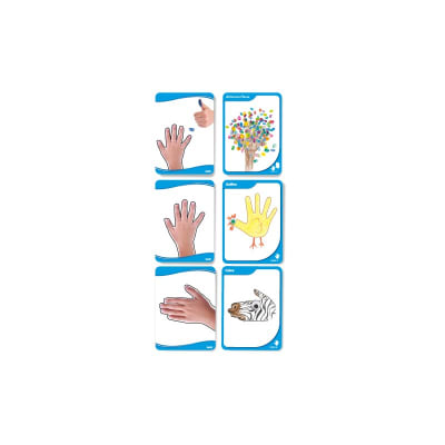 Lámina Mano al Arte 17x12cm (067) DACTIC