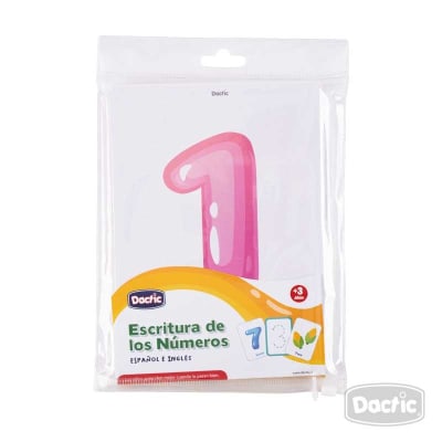 Lámina Escritura Número 20u 21x15cm (084) DACTIC