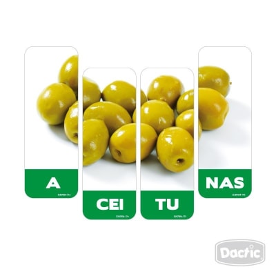 Lámina Multisílaba 4x12cm (054) DACTIC