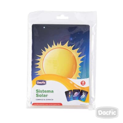 Lámina Sistema Solar 20u 21x15cm (082) DACTIC
