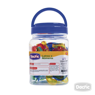 Letras/Número Plástico (049) DACTIC