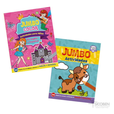 Libro Jumbo Color Niñas (066) SICOBEN