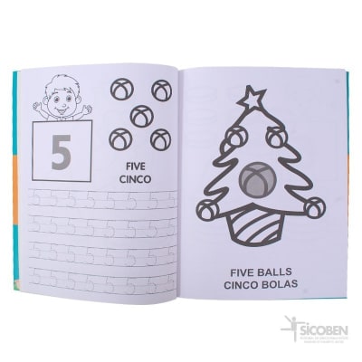 Libro Me Divierto y Aprendo Números (006) SICOBEN