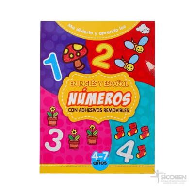 Libro Me Divierto y Aprendo Números (006) SICOBEN