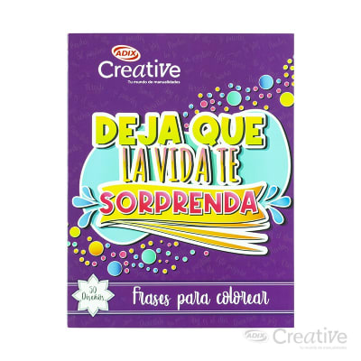 Libro para Pintar Frases (026) CREATIVE