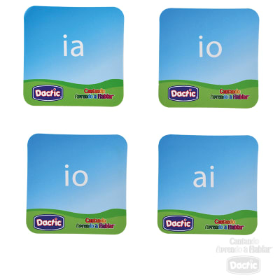 Tablero Dífono Vocálico CANTANDO (008) DACTIC