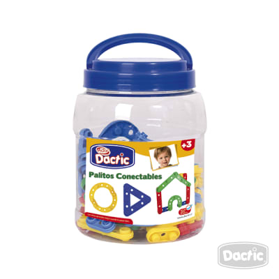 Conectable Palito Plástico 75u (028) DACTIC