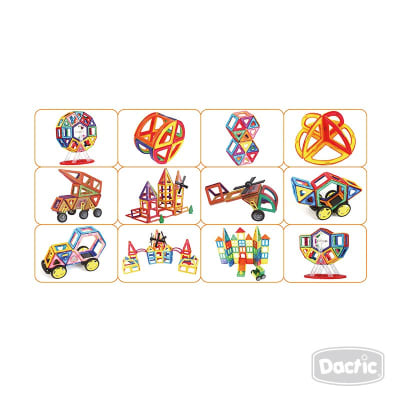 Piezas Magnéticas 3D 56u (008) DACTIC