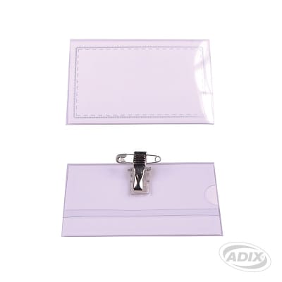 Portacredencial c/Alfiler 50u (014) ADIX