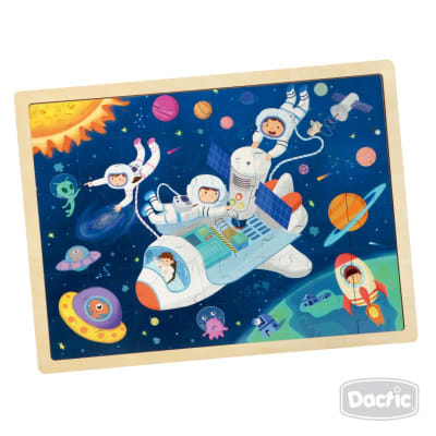 Puzzle 40x30cm Madera (048) DACTIC