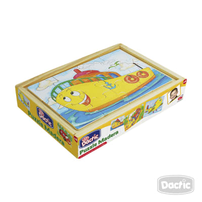 Puzzle Medio Transporte Madera (005) DACTIC