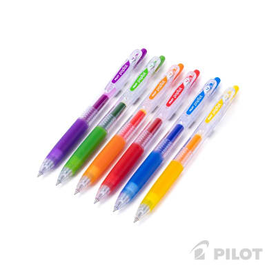 Set Lápiz Gel POPLOL 0.7 Básicos 6u PILOT