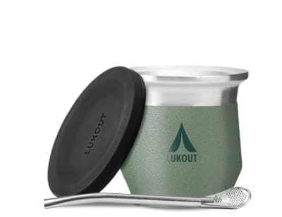 Mate térmico 170 ml Llaima + Tapa para mate incluida Army