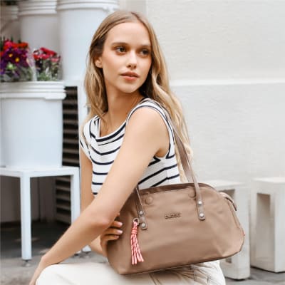 BUBBA SHOULDER BAG VICTORIA CAFÉ