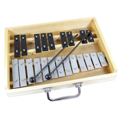 METALOFONO 22 NOTAS CROMADO ART & CRAF