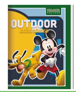 CUAD.PROARTE COLLEGE MICKEY 80 HJ 7MM
