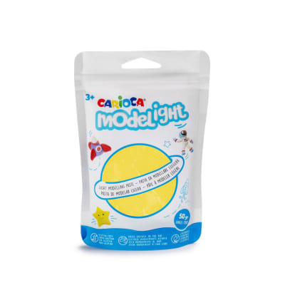 PASTA MODELIGHT 50g AMARILLO CARIOCA