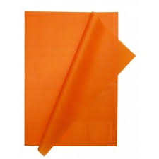 PAPEL SEDA 50x70cm WEROLA NARANJO